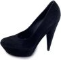 Yves Saint Laurent Vintage Pre-owned Suede heels Black Dames - Thumbnail 1