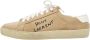 Yves Saint Laurent Vintage Pre-owned Suede sneakers Beige Dames - Thumbnail 1