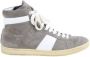 Yves Saint Laurent Vintage Pre-owned Suede sneakers Gray Heren - Thumbnail 1
