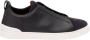 Z Zegna Premium Leren Lage Sneakers Blue Heren - Thumbnail 1