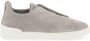 Ermenegildo Zegna Grijze Sneakers voor Mannen Aw24 Gray Heren - Thumbnail 9