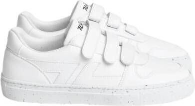 Z Zegna Eco Alpha Velcro Sneakers White Heren