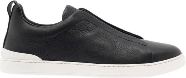 Z Zegna Sneakers Zwart Heren