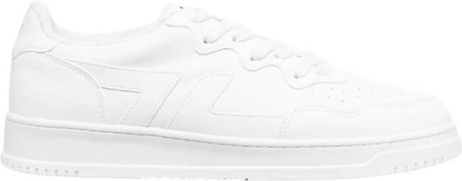 Z Zegna Logo Sneakers met Effen Veters White