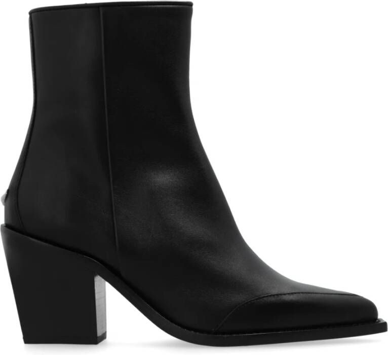 Zadig & Voltaire Boots Cara Boots Leather Black in zwart