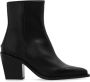 Zadig & Voltaire Boots Cara Boots Leather Black in zwart - Thumbnail 1