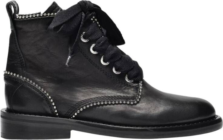 Zadig & Voltaire Boots & laarzen Laureen Roma & Studs Pipping in zwart
