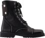 Zadig & Voltaire Boots & laarzen Joe Smooth Cowskin & Studs Pipping in zwart - Thumbnail 1