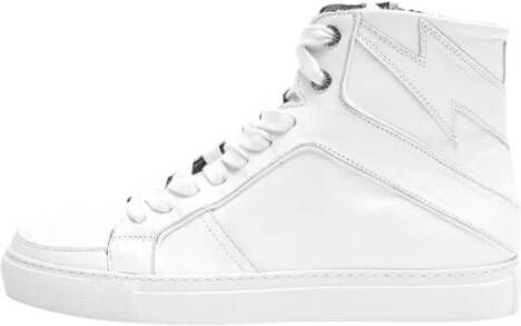 Zadig & Voltaire Witte Laarzen voor Vrouwen Zadig Voltaire Stijl White Dames