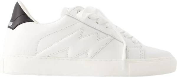 Zadig & Voltaire Witte Sneakers Flash Smooth White Dames - Foto 3