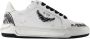 Zadig & Voltaire Witte Leren Fly Wings Sneakers - Thumbnail 1