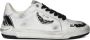 Zadig & Voltaire Witte Leren Vleugeldetail Sneakers - Thumbnail 1