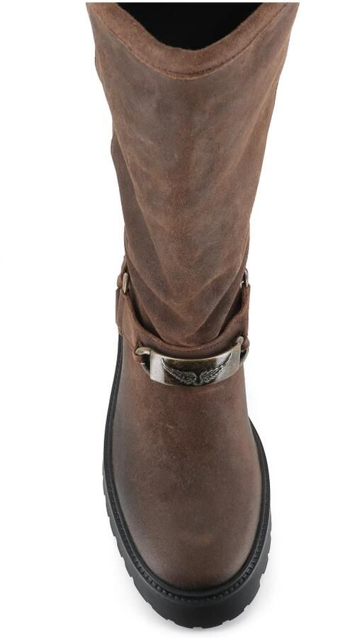 Zadig & Voltaire Cowhide Enkellaarsjes