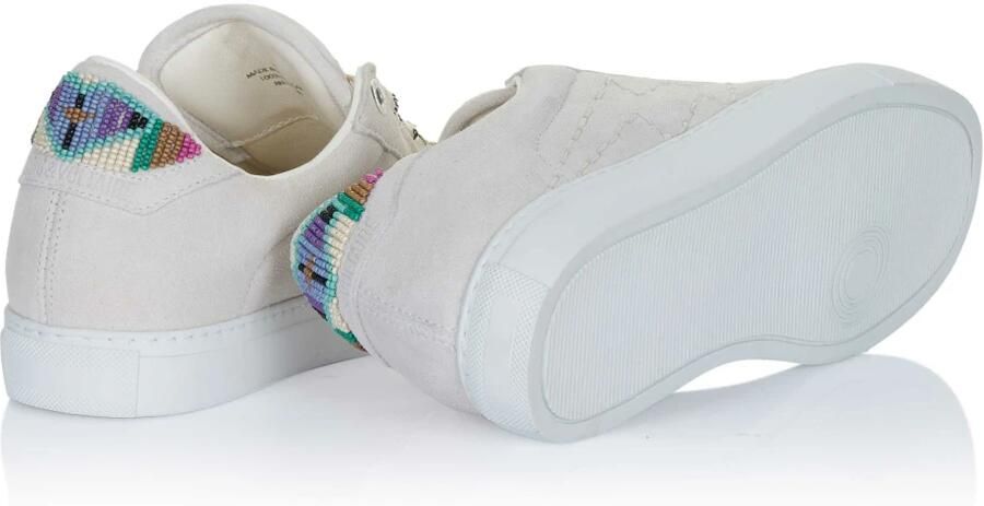 Zadig & Voltaire Sneakers laag ' LA FLASH FOLK BEADS Sneaker weiß' wit - Foto 4