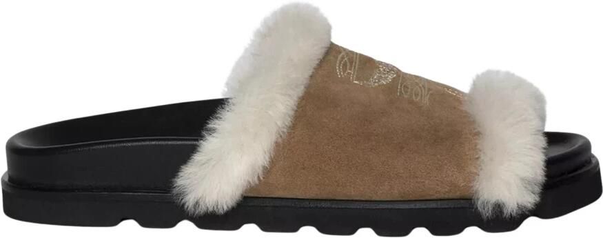 Zadig & Voltaire Teddy Bare Shearling Mules