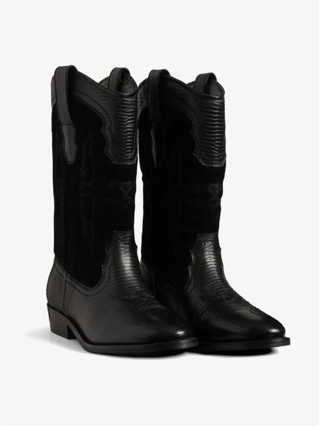 Zadig & Voltaire Tex Western Wild Enkellaarsjes - Foto 6