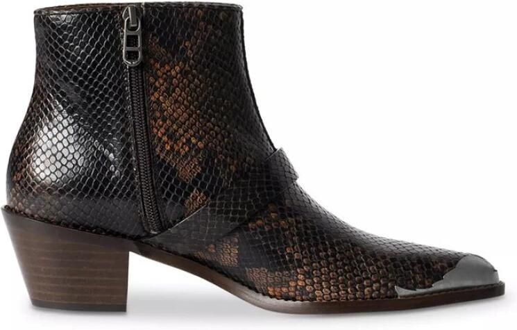 Zadig & Voltaire Tylow Wild Mirror Enkellaarsjes