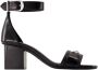 Zadig & Voltaire Zwarte Leren Caprese Wings Sandalen - Thumbnail 1