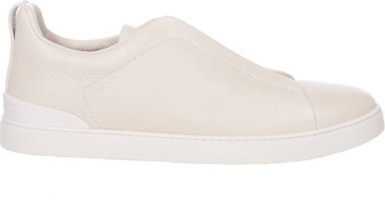 Zegna Low-Top Triple Stitch Sneakers