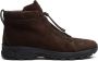 Zegna Suede Hi-Top Sneakers Triple Stitch - Thumbnail 1
