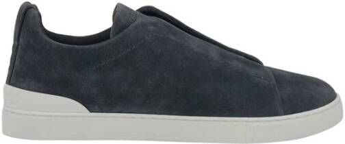 Zegna Suede Sneakers