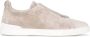 Zegna Suede Triple Stitch Sneakers - Thumbnail 1