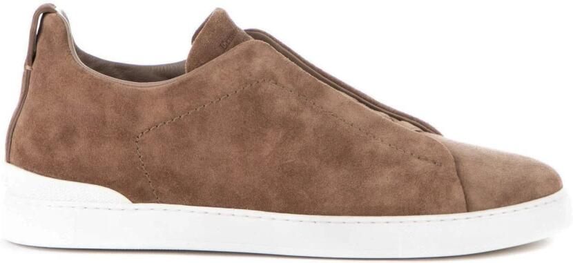 Zegna Triple Stitch Low-Top Sneaker