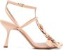Zimmermann Orchidee Sandaal Elegante Zomer Schoeisel Beige Dames - Thumbnail 1