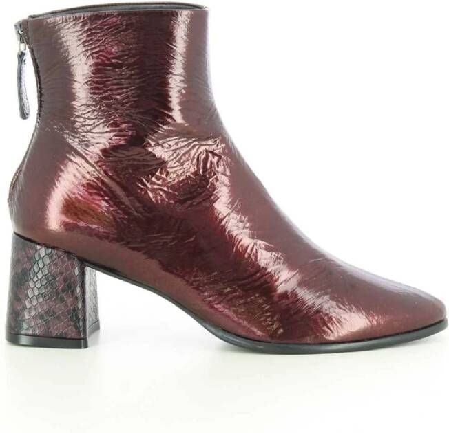 Zinda Bordeaux Damesschoenen Elegant Stijl