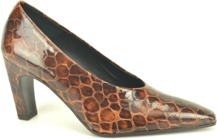Zinda Bruine Croco Pump