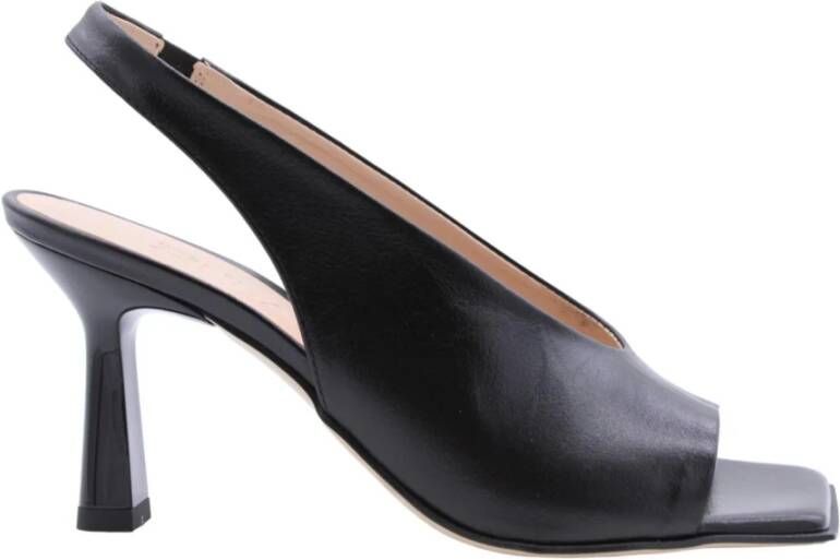 Zinda Permeke Sandaal Black Dames