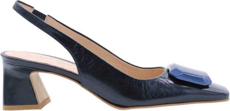 Zinda Slingback Pumps Blue Dames