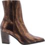 Zinda Stijlvolle Enkellaars Korfoe Brown Dames - Thumbnail 2