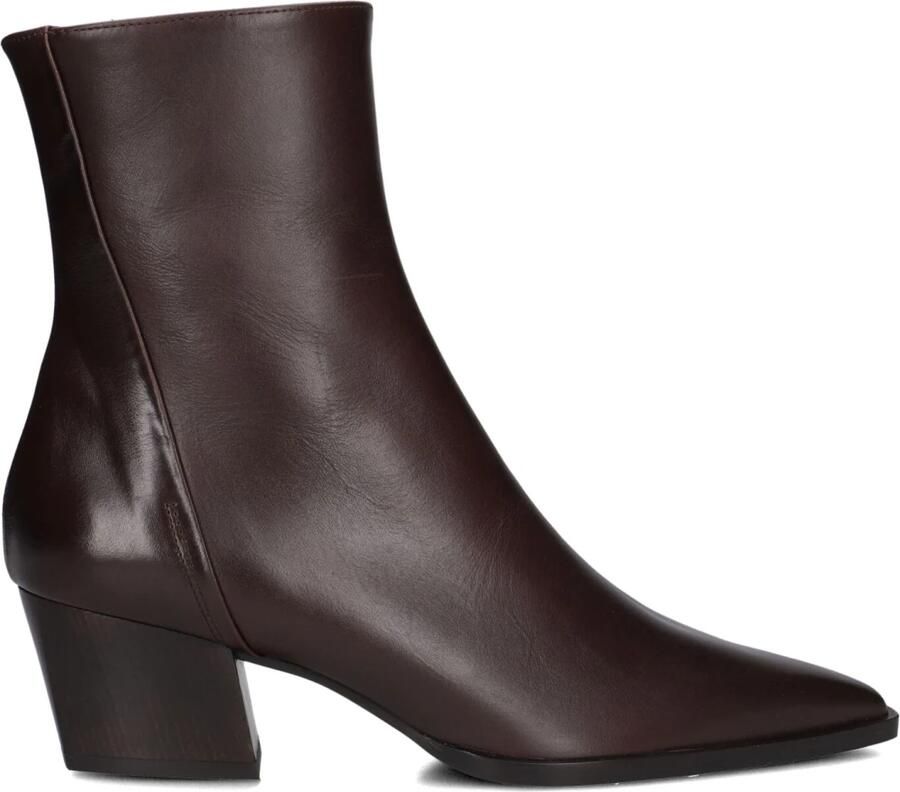 ZINDA Enkellaarsjes Dames 3225 Maat: 40 Materiaal: Leer Kleur: Bruin