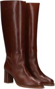 ZINDA Hoge Laarzen Dames 3324 Maat: 41 Materiaal: Leer Kleur: Bruin - Foto 2