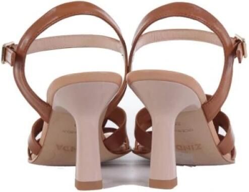 Zinda Høye hælsandaler Bruin Dames - Foto 5