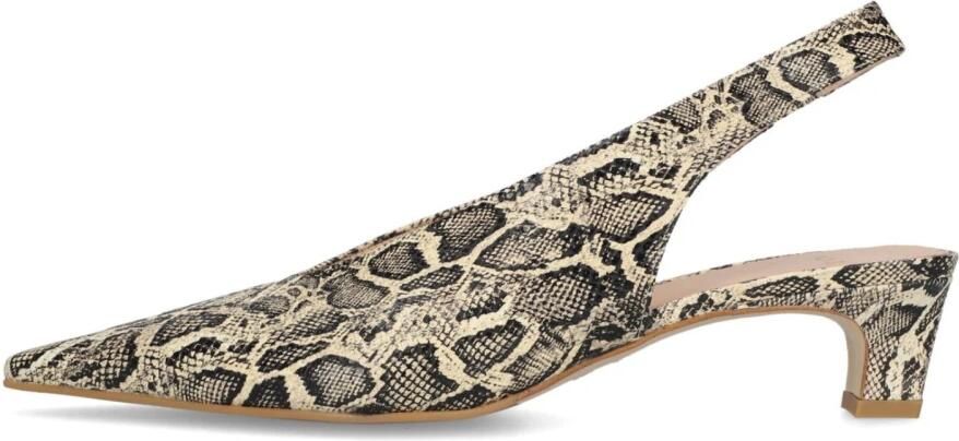 ZINDA Slingbacks Dames 3425 Leer Beige - Foto 3