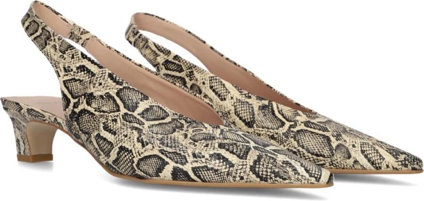ZINDA Slingbacks Dames 3425 Leer Beige - Foto 2
