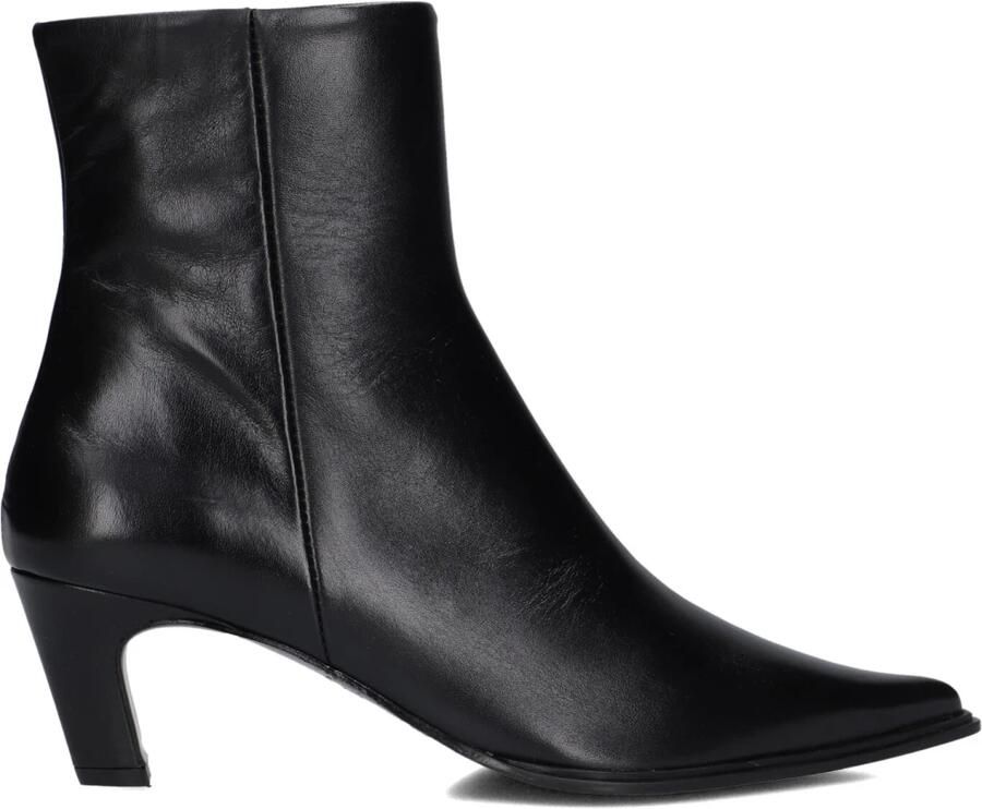ZINDA Enkellaarsjes Dames 3243 Leer Zwart