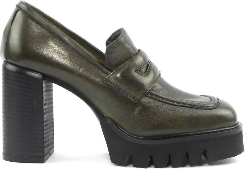 Zoe Heeled Boots Groen Dames