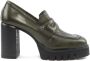 Zoe Heeled Boots Groen Dames - Thumbnail 1