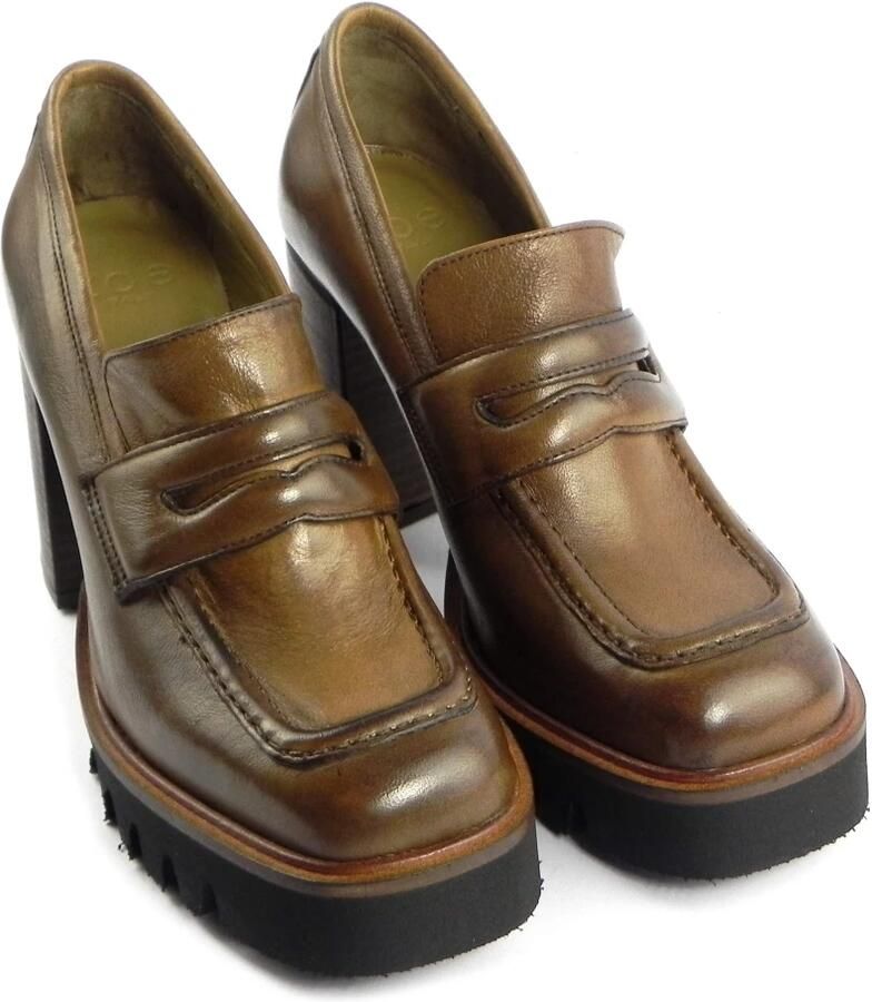 Zoe Heeled Boots Bruin Dames