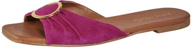 alba moda Muiltje met gesp Fuchsia