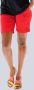 Alba moda Strandbroek met omslag Rood - Thumbnail 1