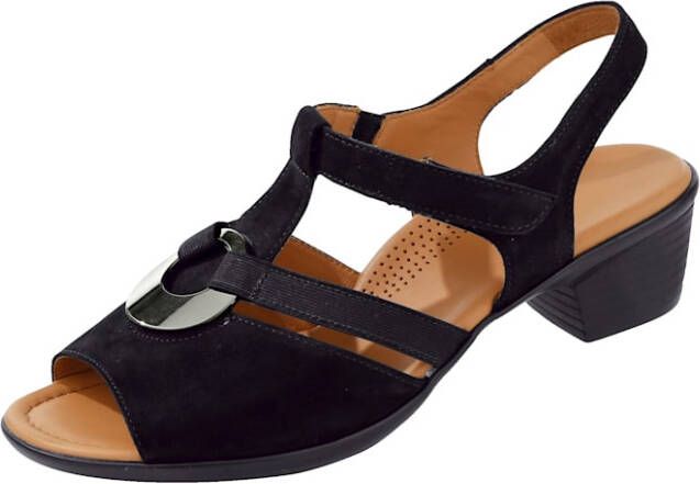Ara 1235715 Volwassenen Sandalen met hakDames Sandalen Kleur: Zwart