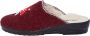Belafit Pantoffels per 2 paar met schattig borduursel Blauw Rood - Thumbnail 2