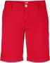 Alba moda Strandbroek met omslag Rood - Thumbnail 2