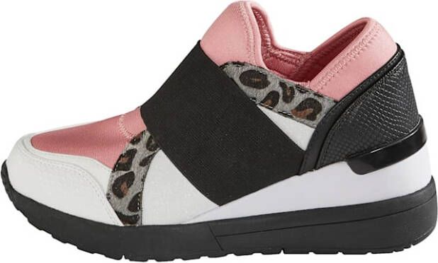 Liva Loop Sneaker met modieuze applicaties Roze