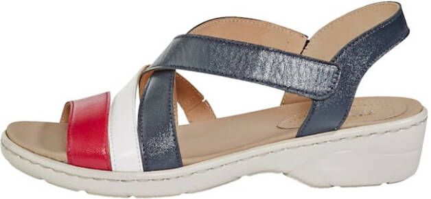 MONA Sandaaltje in mooie kleuren Blauw