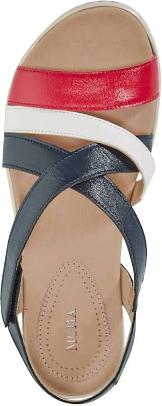 MONA Sandaaltje in mooie kleuren Blauw